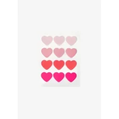 Peggy World Blemish Patches Hearts and Stars Yellow 24 st
