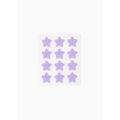 Peggy World Blemish Patches Hearts and Stars Purple 24 st