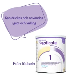 Pepticate 1 Modersmjölksersättning Pulver 450 g