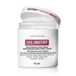 Peter Thomas Roth Even Smoother Glycolic Retinol Resurfacing Peel Pads 60 st