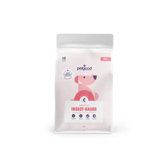 Petgood Insektsbaserat Premiumfoder Valp 5 kg