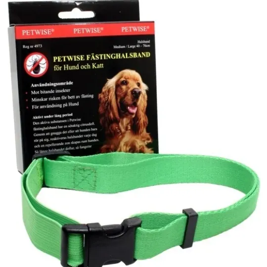 Petwise fästinghalsband för hund medium/large 40-70 cm