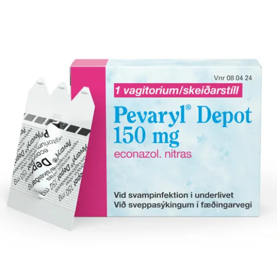 Pevaryl Depot Vagitorium 150 mg 1 st