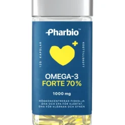 Pharbio Omega-3 Forte 120 kapslar