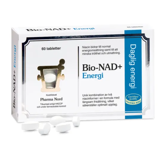 Pharma Nord Bio-NAD+ Energi 60 tabletter