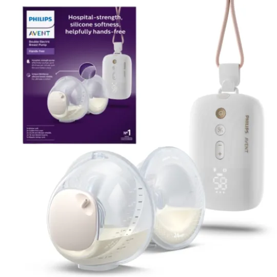 Philips Avent Dubbel Elektrisk Bröstpump Handsfree