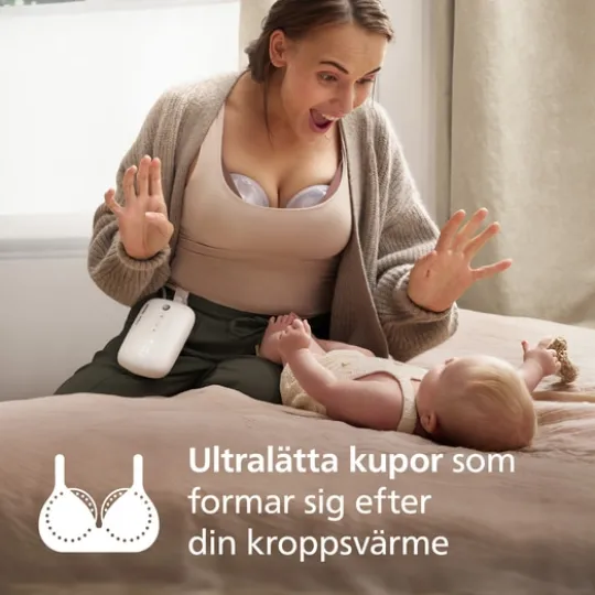 Philips Avent Dubbel Elektrisk Bröstpump Handsfree