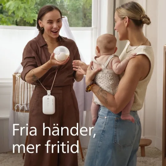 Philips Avent Dubbel Elektrisk Bröstpump Handsfree