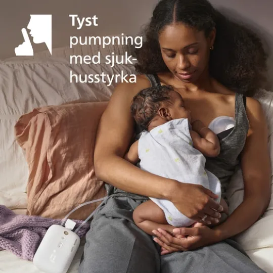 Philips Avent Dubbel Elektrisk Bröstpump Handsfree