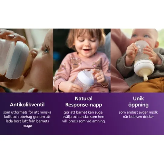Philips Avent Natural Response Flaska 260 ml 2 st