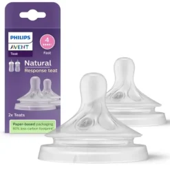 Philips Avent Natural Response Flasknapp (4) 3m+