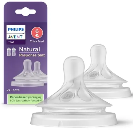 Philips Avent Natural Response Flasknapp (6) 6m+