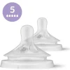 Philips Avent Natural Response Flasknapp (5) 6m+
