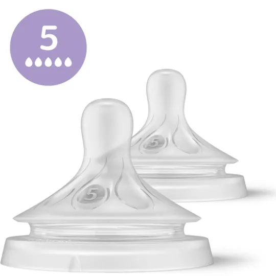 Philips Avent Natural Response Flasknapp (5) 6m+
