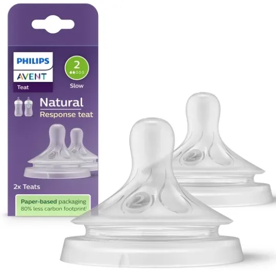 Philips Avent Natural Response Flasknapp (2) 0 m+