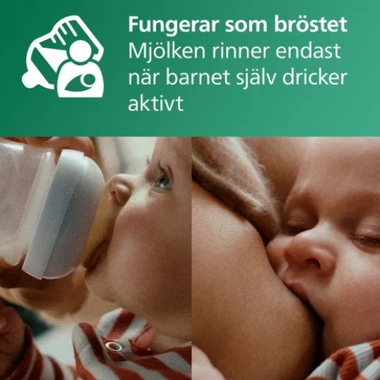 Philips Avent Natural Response Glasflaska 240 ml