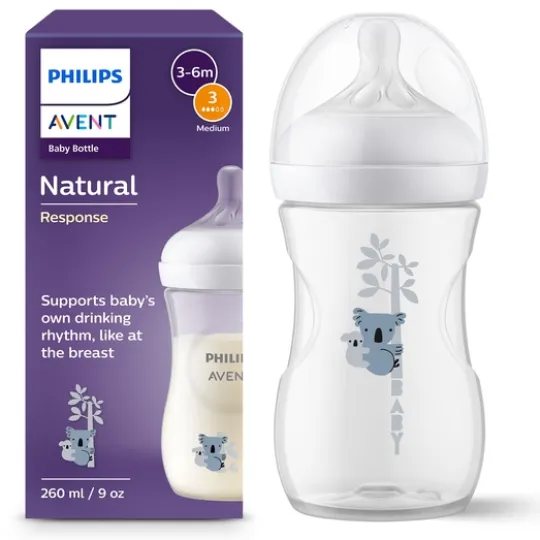 Philips Avent Natural Response Flaska Koala 260 ml