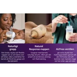Philips Avent Natural Response Flaska med Air-free Vent 260 ml