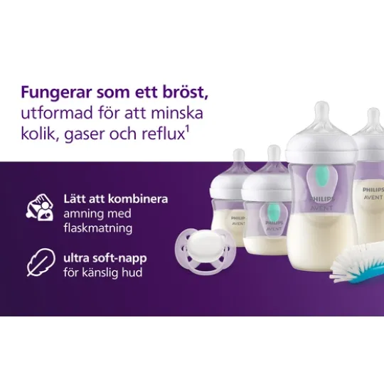 Philips Avent Natural Response Nappflaskor Presentförpackning/Startset