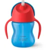 Philips Avent Sugrörsmugg 9 m+ Blå/Röd 200 ml