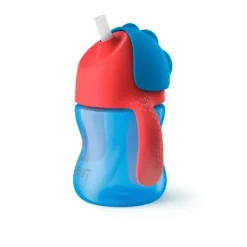 Philips Avent Sugrörsmugg 9 m+ Blå/Röd 200 ml