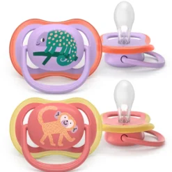 Philips Avent Ultra Air Napp Röd & Lila 18 mån+ 2-pack