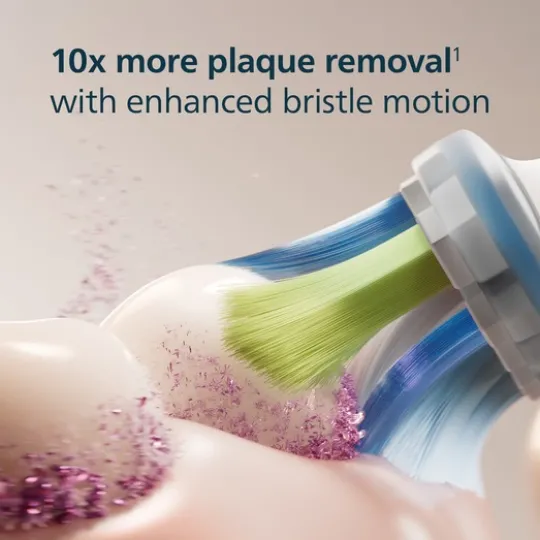 Philips Sonicare Borsthuvuden Premium Plaque Defence Vit 2+1-pack