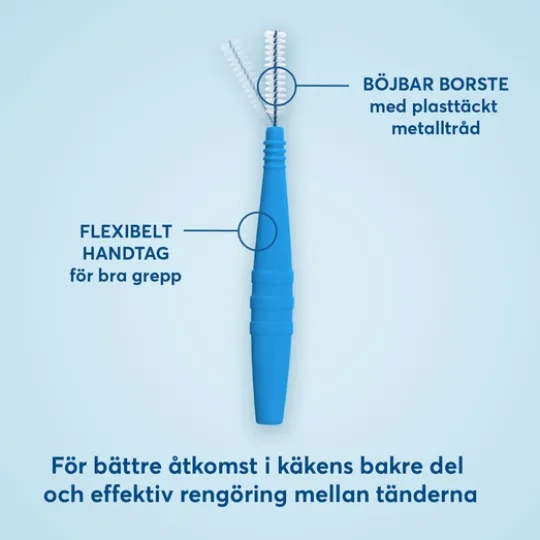 Plackers Dental Brush M 0,6 Mellanrumsborstar 24 st
