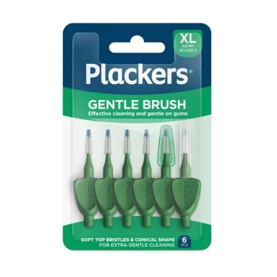 Plackers Gentle Brush 0,8 mm