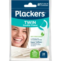 Plackers Twin 33-pack