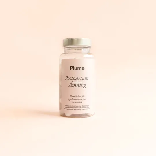 Plume Kosttillskott Postpartum + Amning 60 kapslar