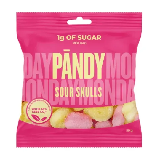 Pändy Candy Sour Skulls 50 g