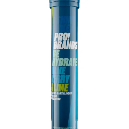 ProBrands Rehydrate Effervescent Blurberry Lime 20 brustabletter