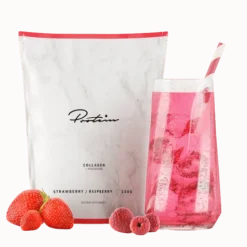 Protein.se Kollagen Jordgubb & Hallon 150 g