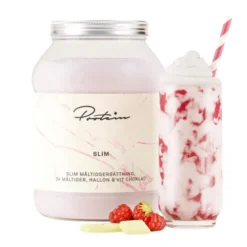 Protein.se Slim Måltidsersättning Hallon & Vit Choklad 1200 g