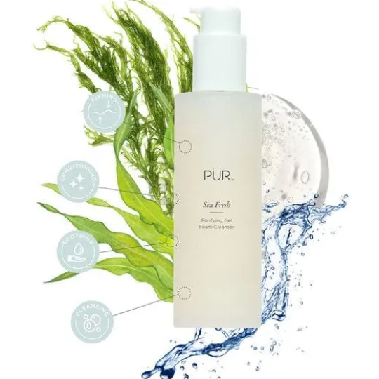 PÜR Sea Fresh Purifying Gel Foam Cleanser 150 ml