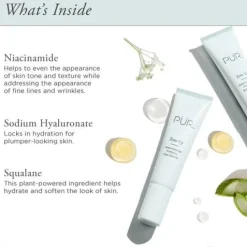 PÜR Tone Up Niacinamide Firming Eye Serum 12,5 ml