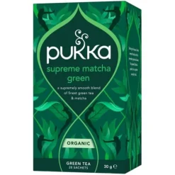 Pukka Supreme matcha green 20 tepåsar