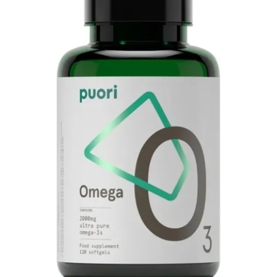 Puori O3 Omega-3 80% 2000 mg 120 kapslar
