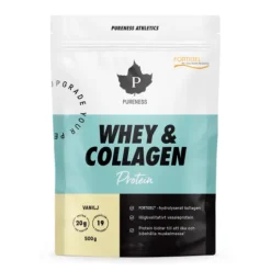 Pureness Athletics Whey & Collagen Vanilj 500 g