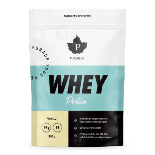 Pureness Athletics Whey Protein Vanilj 500 g