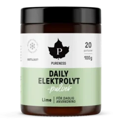 Pureness Daily Elektrolytpulver Lime 100 g