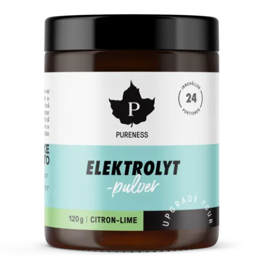 Pureness Elektrolytpulver Citron Lime 120 g