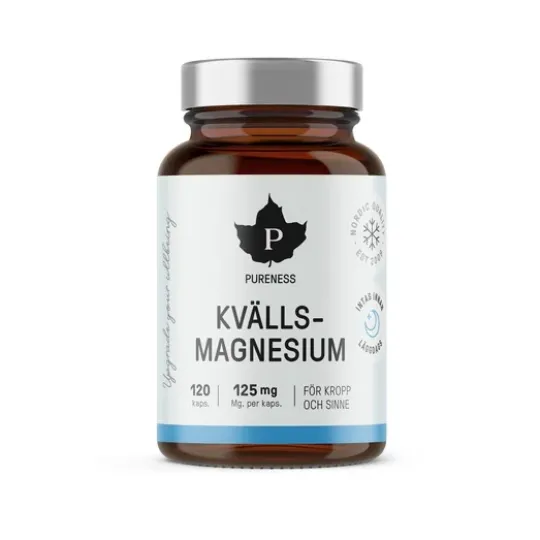 Pureness Kvällsmagnesium 120 kapslar