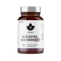 Pureness Mjölksyrabakterier 30 miljarder 60 kapslar