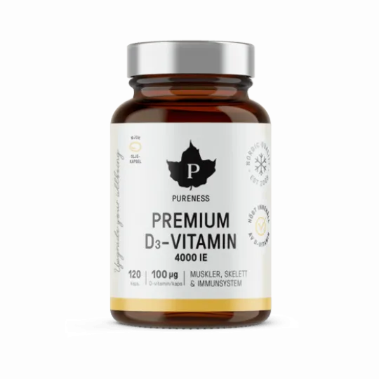 Pureness Premium D-vitamin 120 kapslar