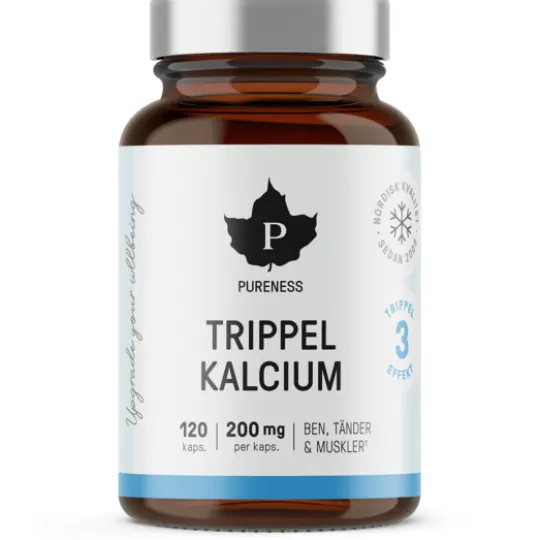 Pureness Trippel Kalcium 120 kapslar