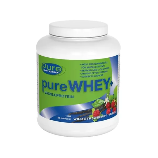 pure WHEY+ Wild Strawberry Vanilla 1000 g