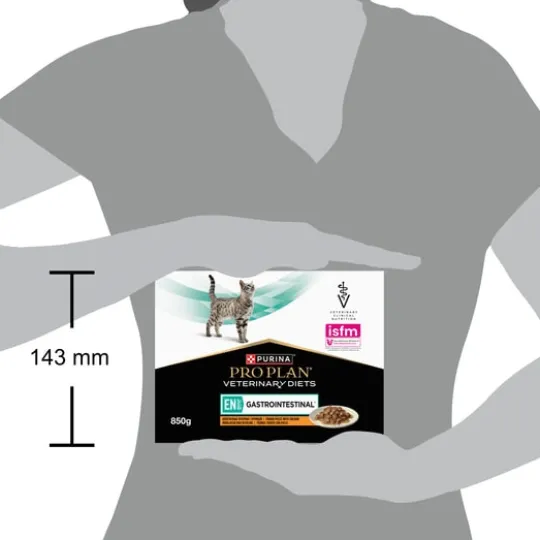 Purina Pro Plan Veterinary Diets Gastrointestinal Kyckling i Sås Katt Våtfoder 10 x 85 g