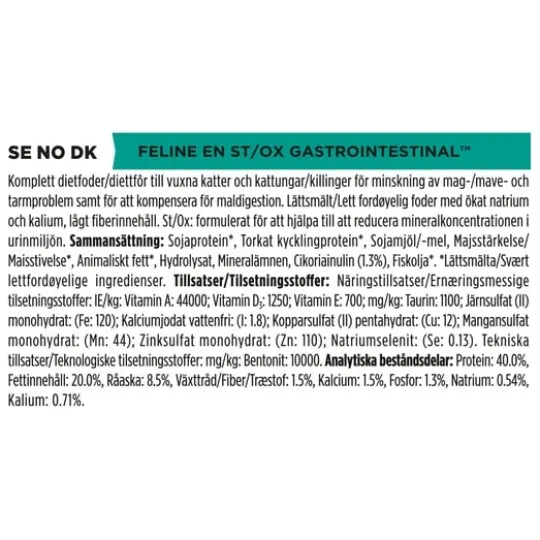 Purina Pro Plan Veterinary Diets Gastrointestinal Katt Torrfoder 5 kg